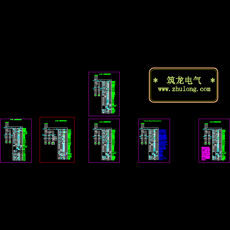 YFS-Z型液压阀门电气控制原理CAD图纸(dwg)