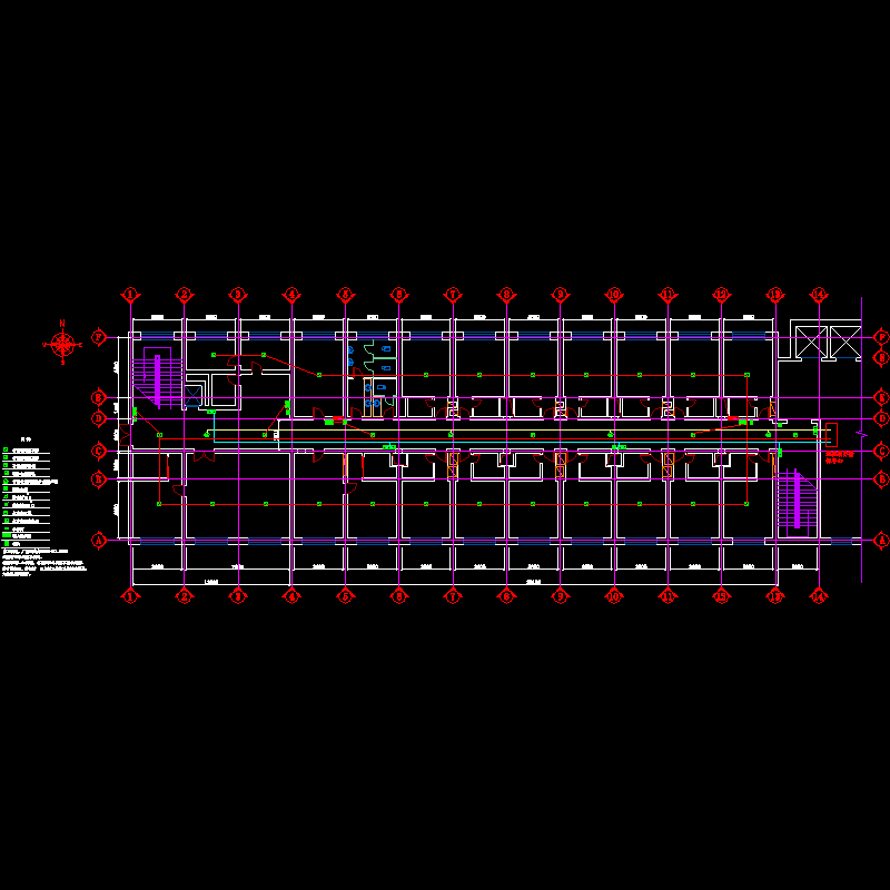 客房二层消防施工图.dwg