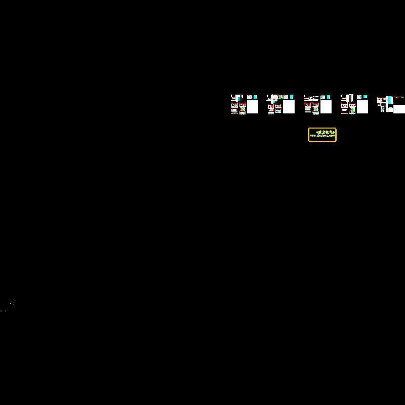 变频柜控制原理CAD图纸(dwg)