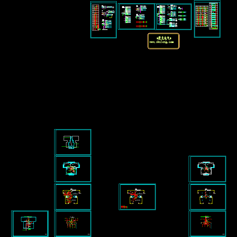 配电系统CAD图纸(dwg)