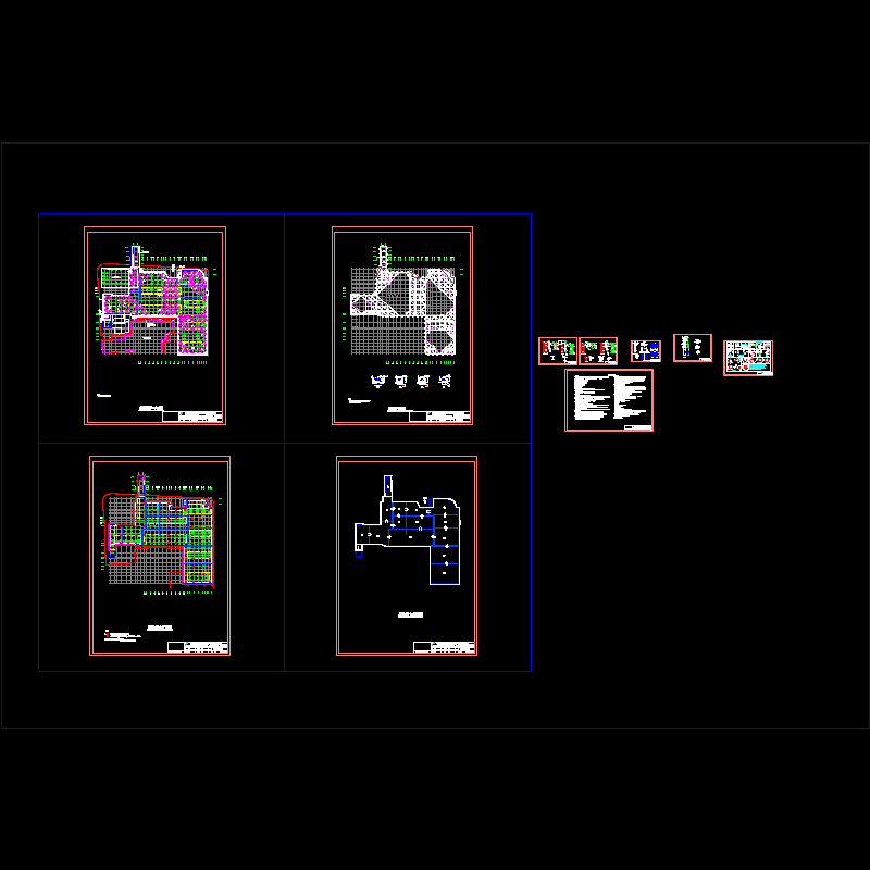 基坑围护平面图.dwg