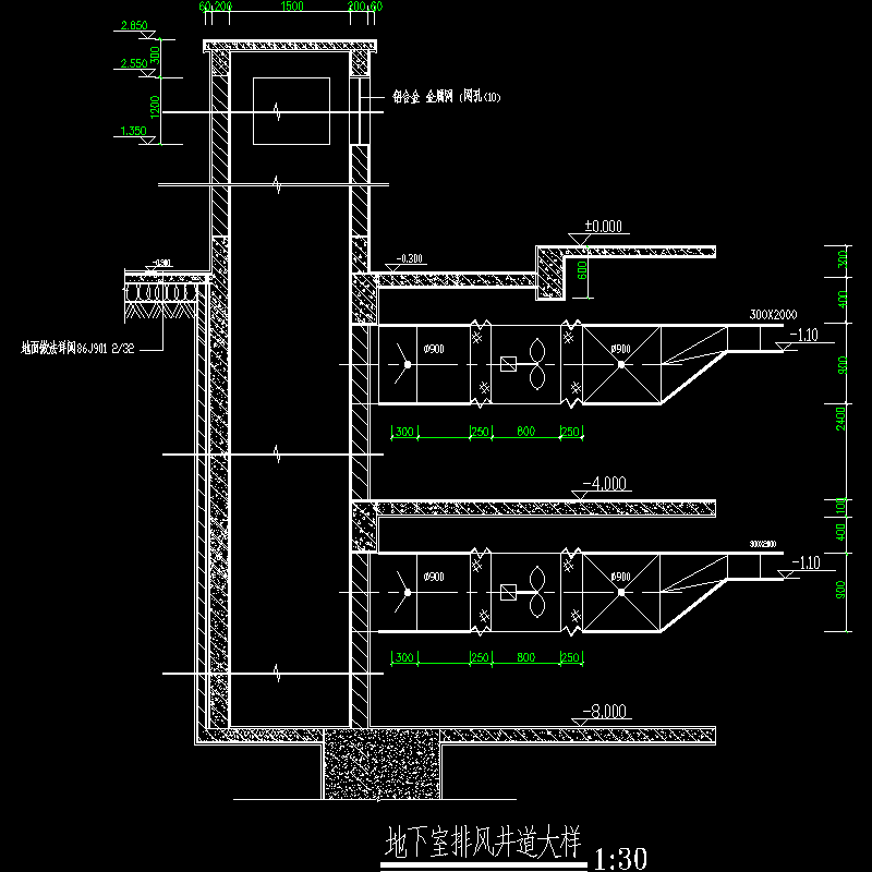 地下室排风井道大样.dwg