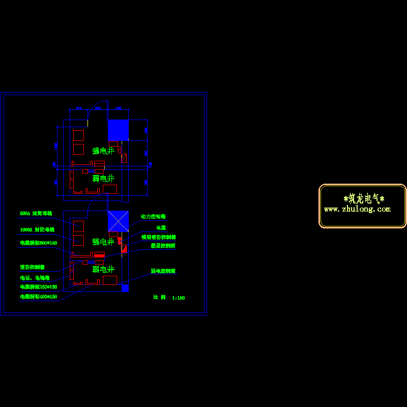 电井布置CAD图纸(dwg)