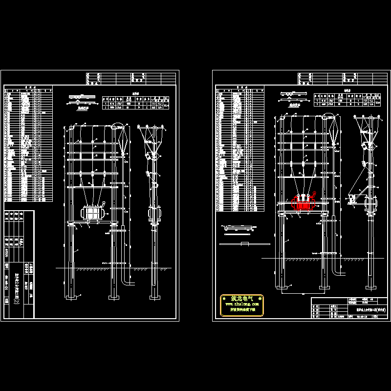 变压器施工图.dwg