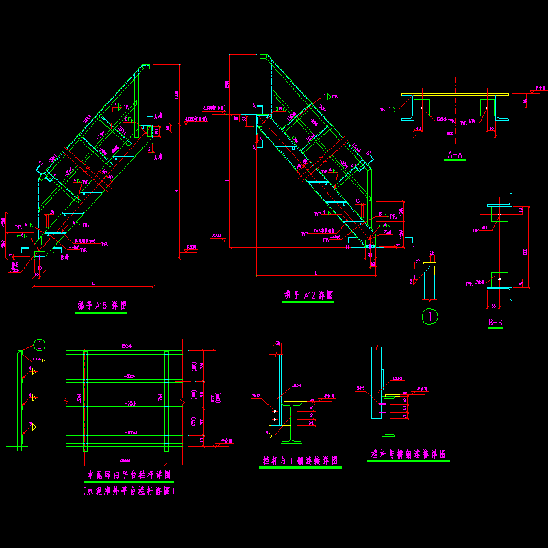 001-钢结构框架图.dwg