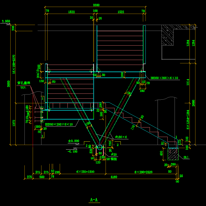 p142楼梯剖面图.dwg