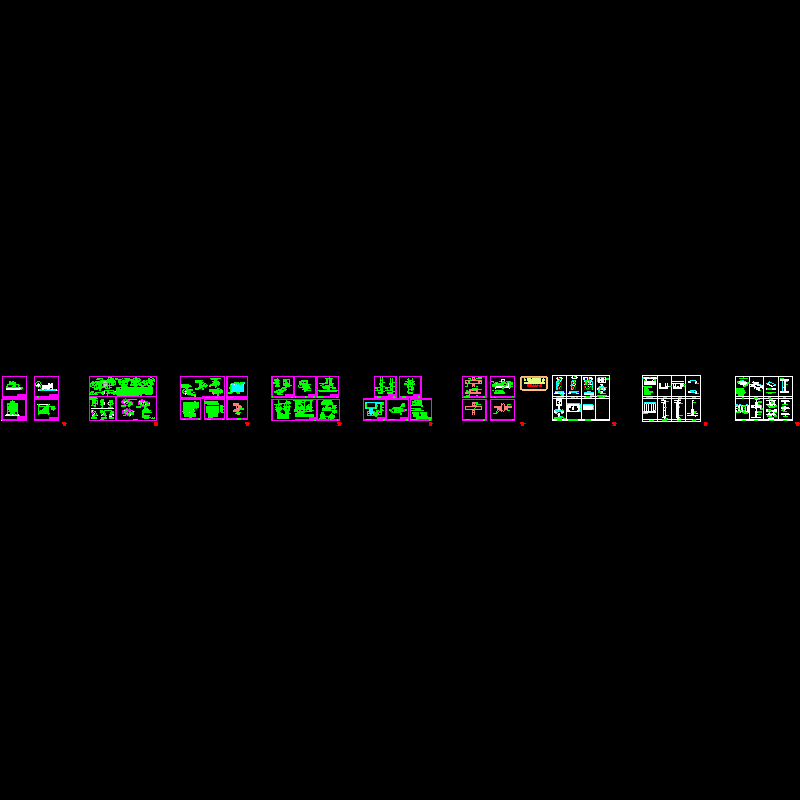 暖通施工大样CAD图纸(dwg)