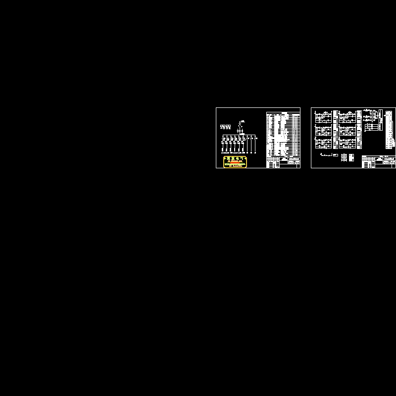 空调恒温恒湿控制原理CAD图纸(dwg)