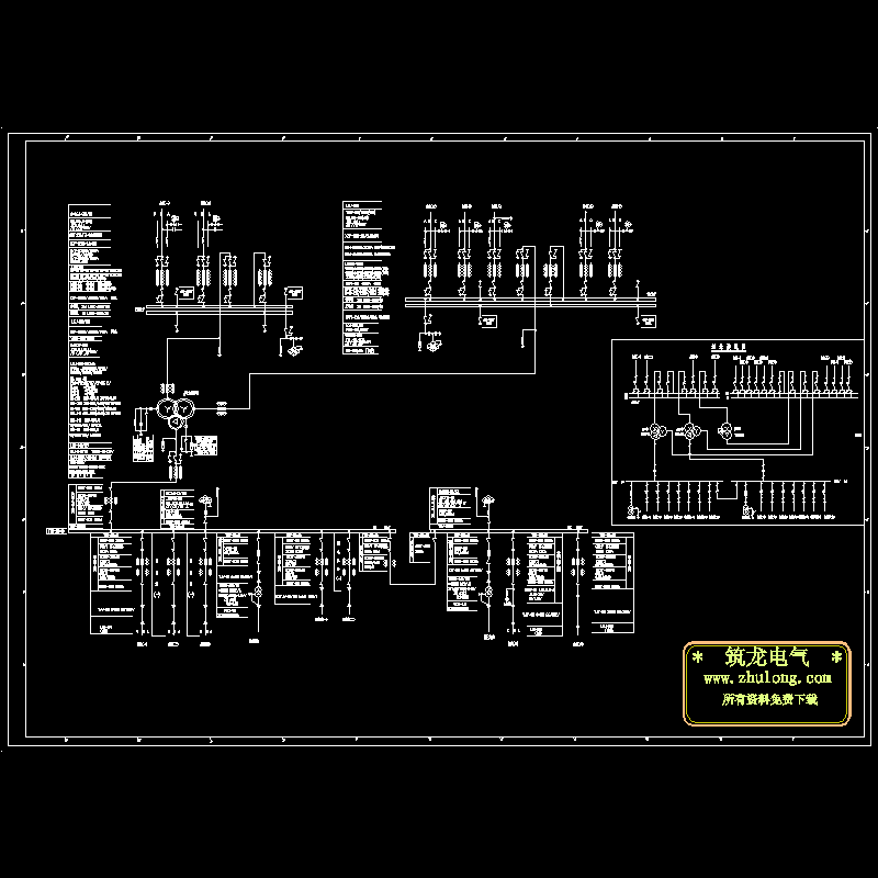 220kV变电所通用CAD图纸设计(dwg)