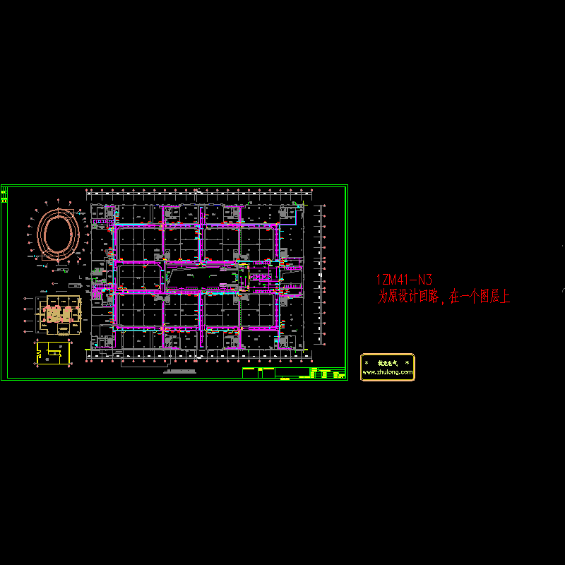 一层天花照明平面图.dwg