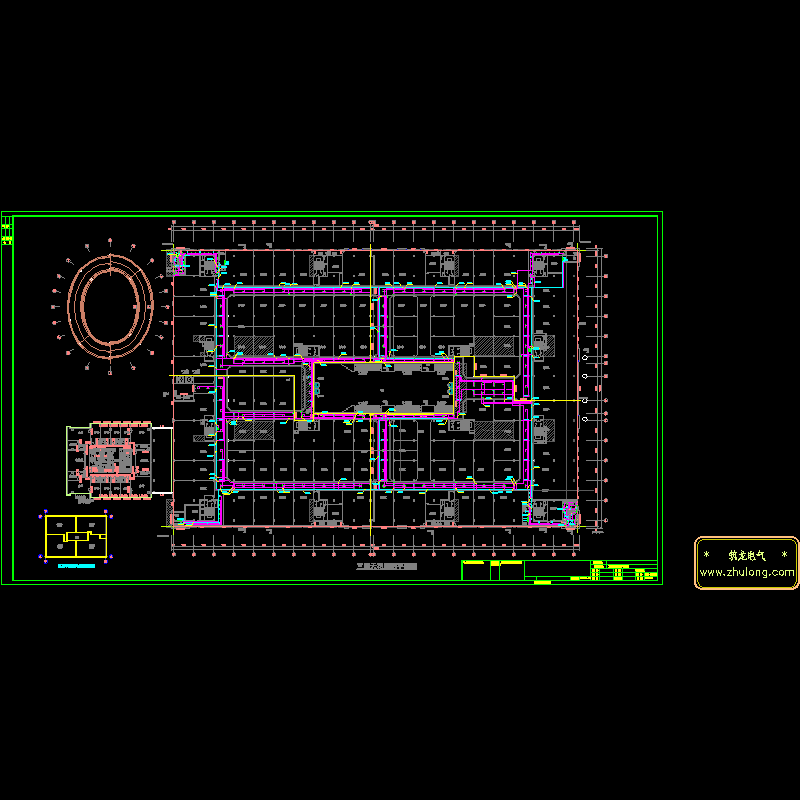 三层天花照明平面图.dwg