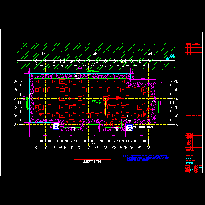 基坑支护平面布置图.dwg