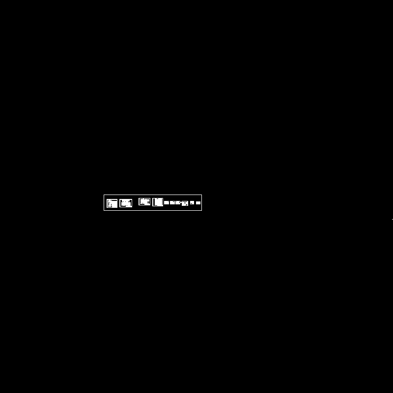 [CAD图]手术室内部配电(dwg)