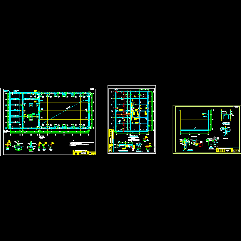 食堂砖混部分结构.dwg