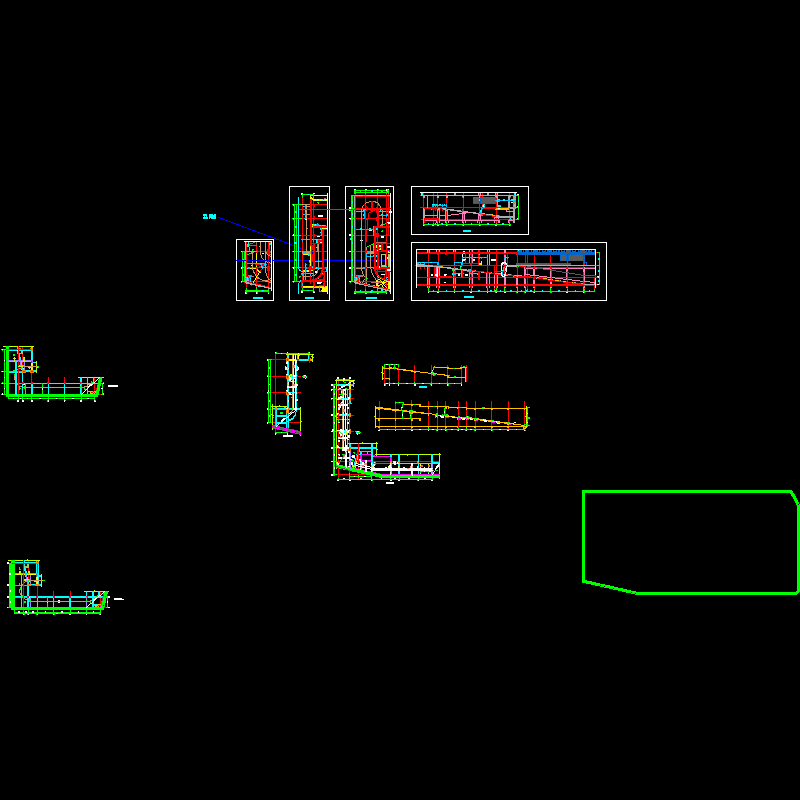 结施s3-f06 2号坡道预埋插筋示意图.dwg