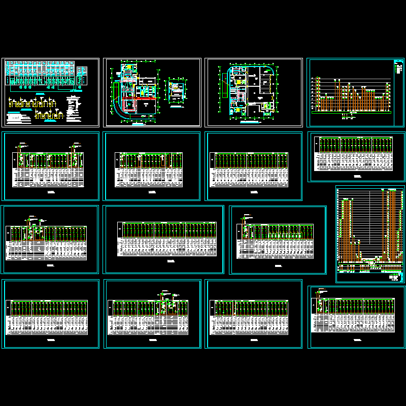 [CAD图]低压配电系统初设(dwg)