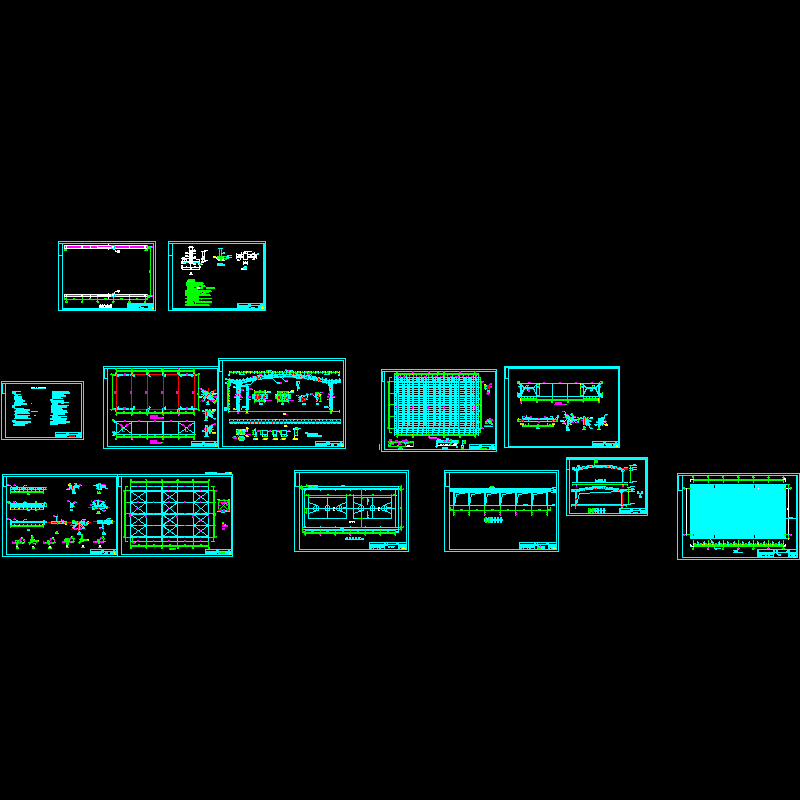 34m管桁架.dwg