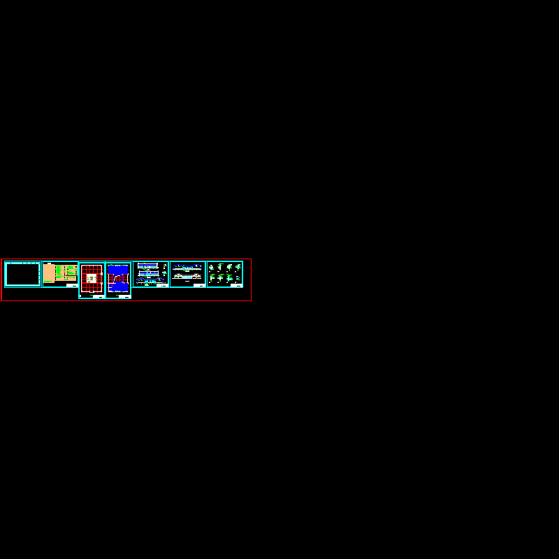 祠堂建筑施工CAD图纸(dwg)