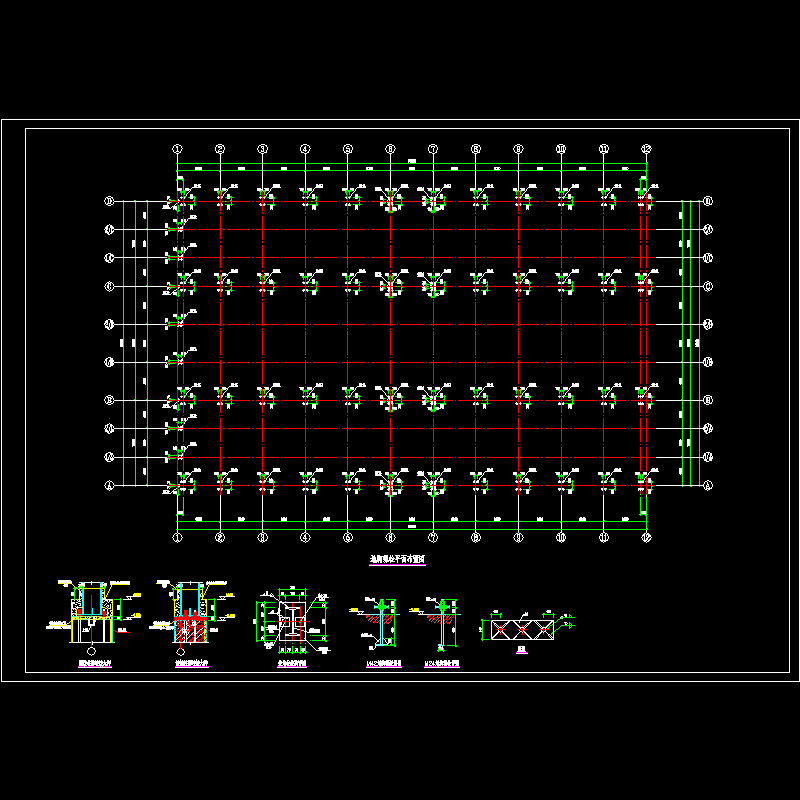 地脚螺栓平面布置图(37498_37621_474df311-fb0b).dwg