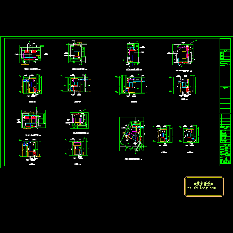 地下一层风机房大样图（v1.0版，2012.9.28）.dwg