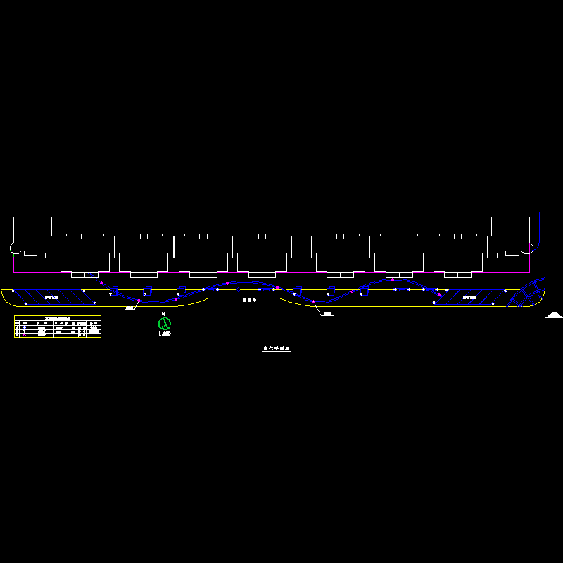 [CAD图]电气平面三(dwg)