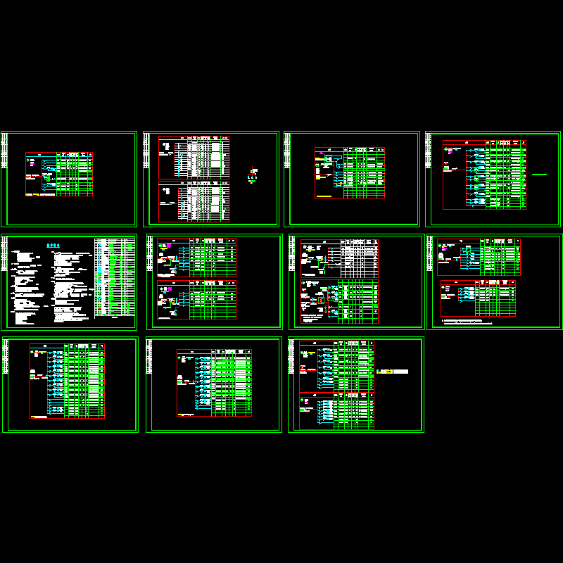 药厂扩建系统CAD图纸(dwg)