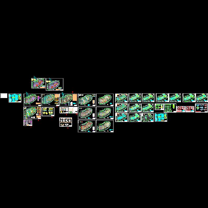 框剪结构CAD图纸(dwg)