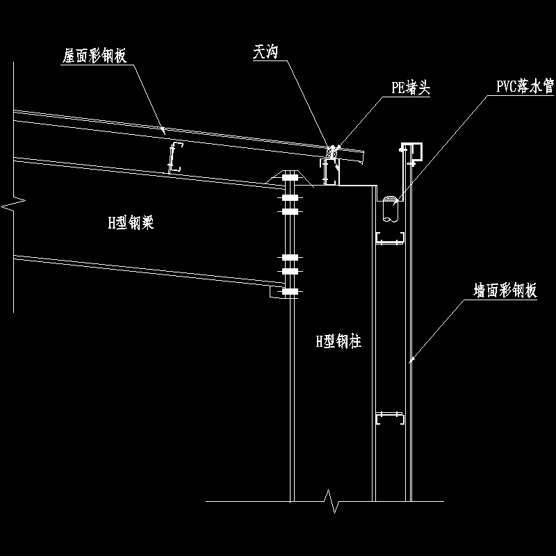 檐口构造节点详图 - 1