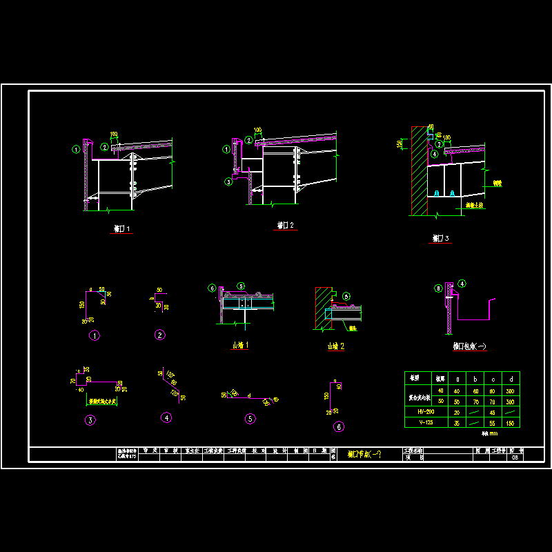 檐口构造节点详图 - 1
