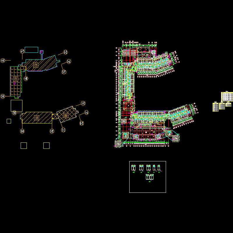 js-21~25g1四层平面.dwg