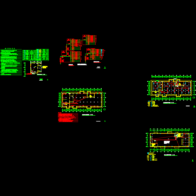 全套食堂CAD图纸(dwg)