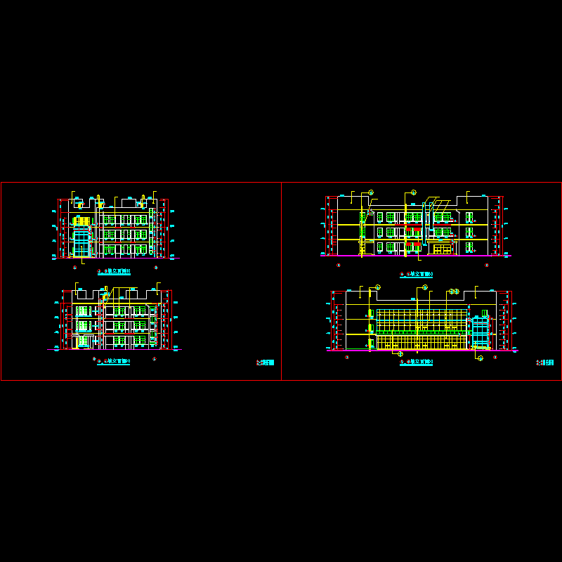 食堂立面.dwg