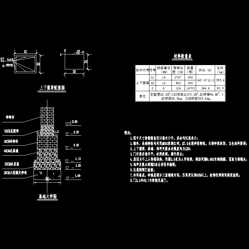 圈梁配筋及基础大样图（5）.dwg