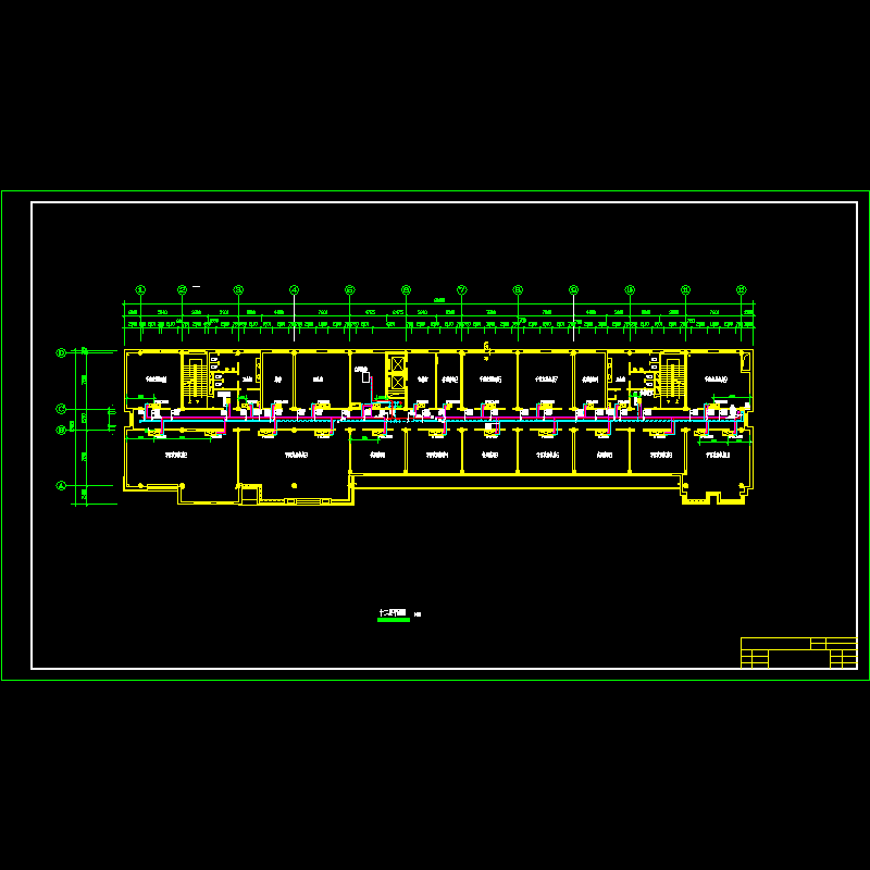 某空调房间平面图.dwg