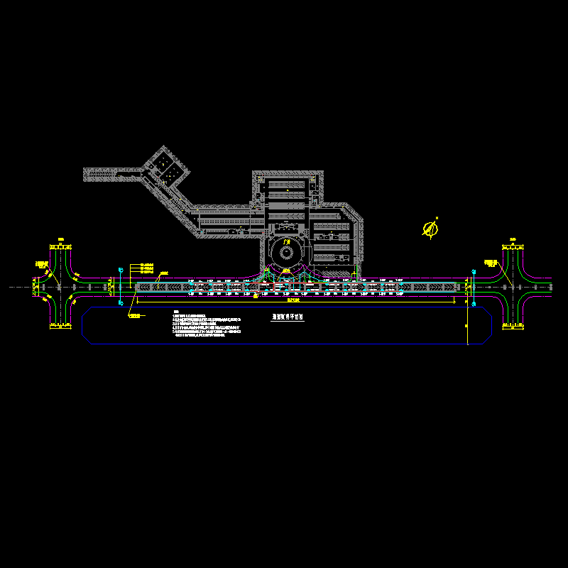[CAD图]地道照明(工程)(dwg)