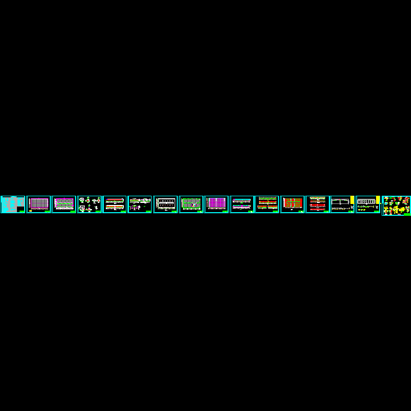 仓库结构设计CAD施工图纸(dwg)(7度抗震)(丙级独立基础)