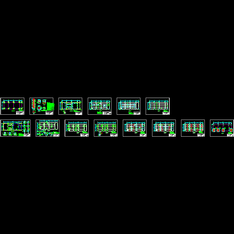 主变楼结构钢筋图(竣).dwg