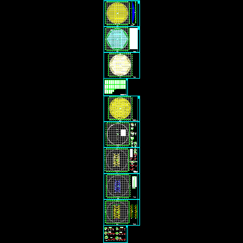 网壳结构施工图 - 1