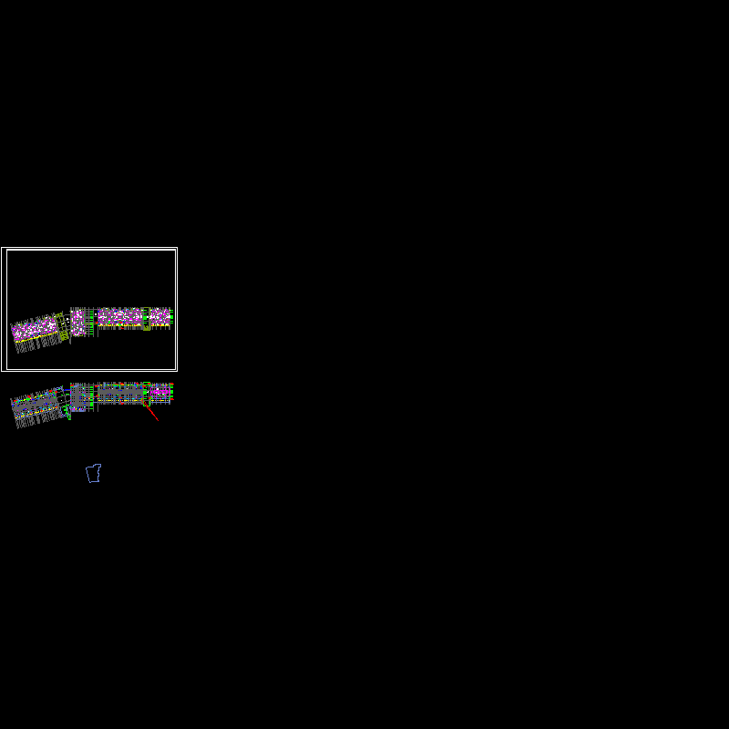 36~39号楼底层及2层平面.dwg