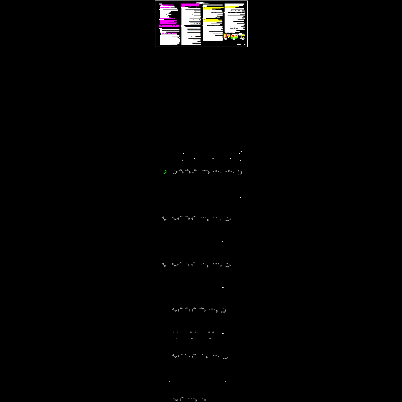 [CAD图]7度区框剪商住楼结构设计说明(dwg)