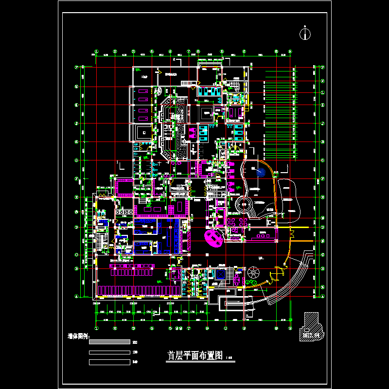 d座首层平面(2007-1-16).dwg