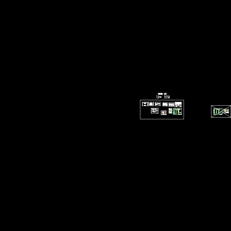 [CAD图]防风抑城墙(dwg)(7度抗震)(二级结构安全)