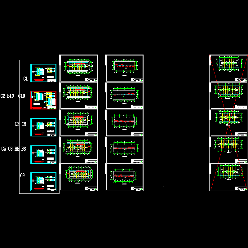 070925c区全部栋电施.dwg