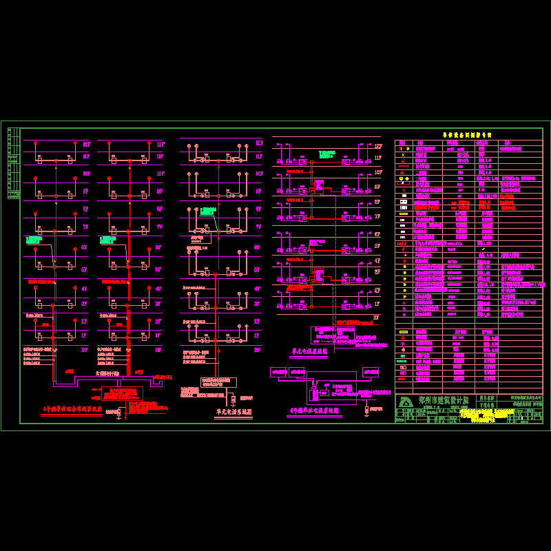 4号楼单体综合布线系统图.dwg