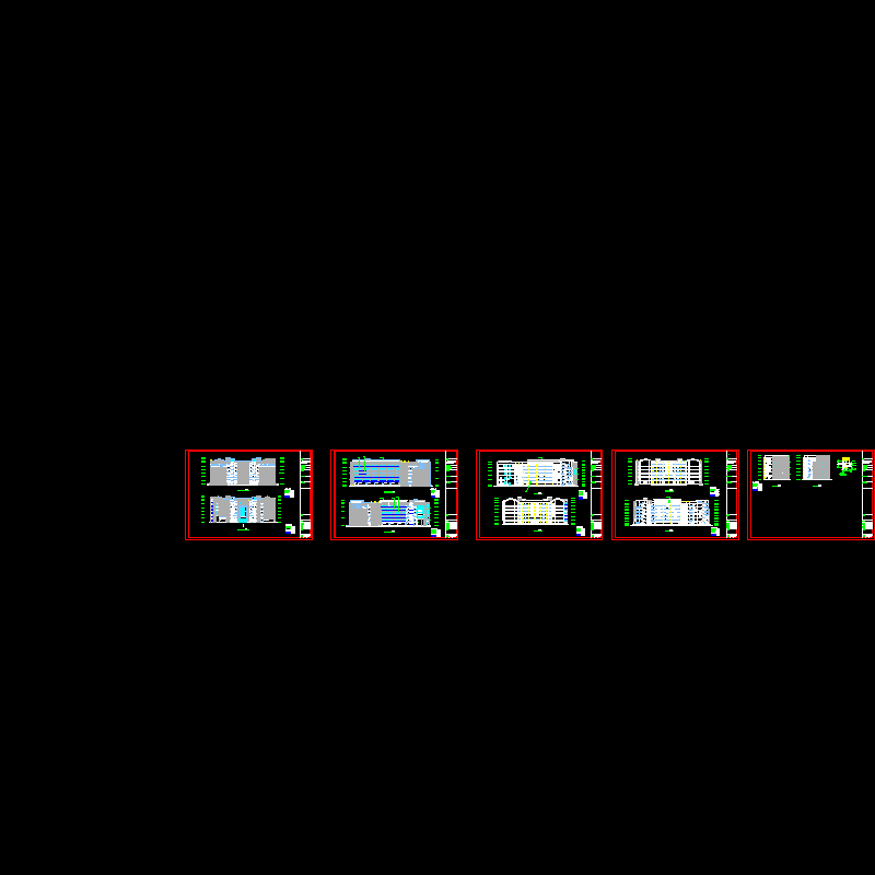 工学院5#剖面立面.dwg