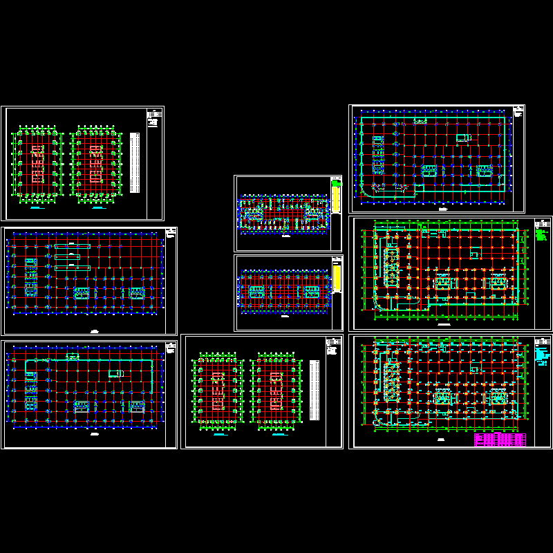 超高层办公楼设计图纸一.dwg