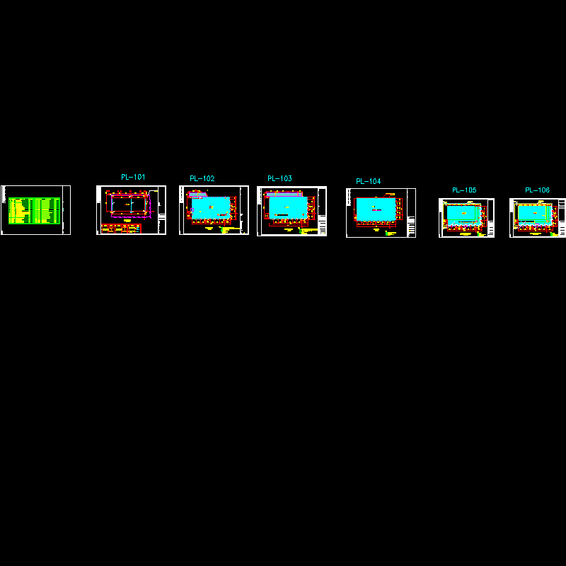 list、pl-101~106.dwg