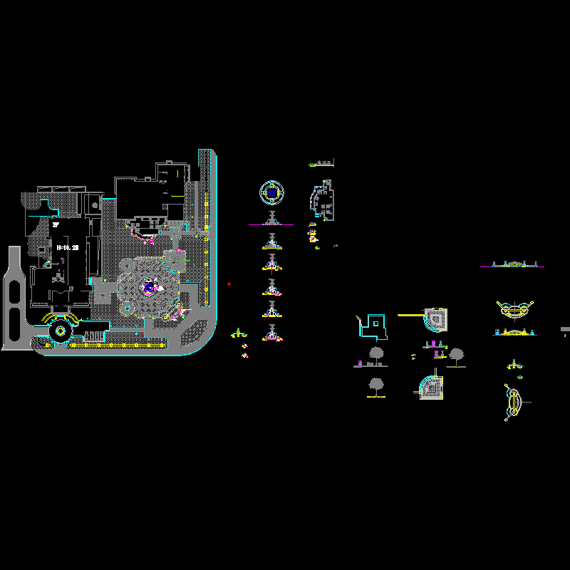 l2.1-7售楼处入口广场.dwg