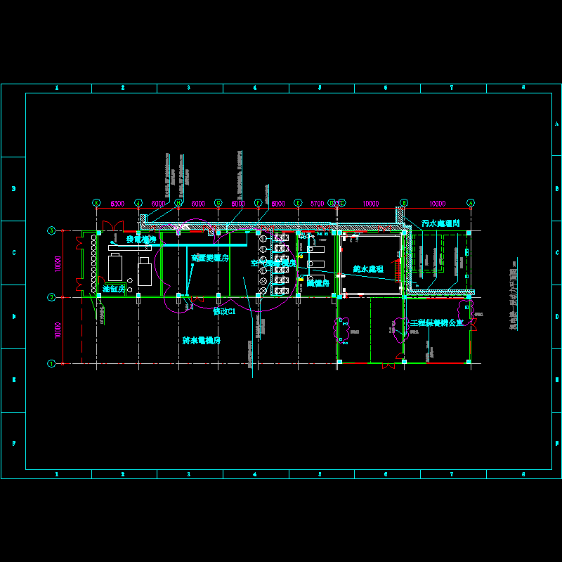 34-機電樓一層动力.dwg