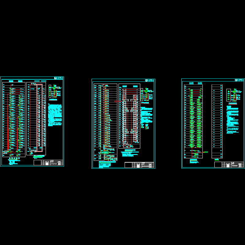 弱电系统CAD图纸(dwg)